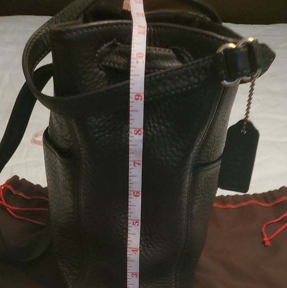 Vintage COACH Leather "Bucket Bag" - Picture 6 of 8